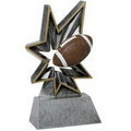 Football Bobble Sport Resin - 6"